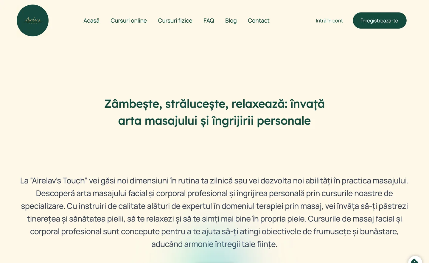 Cursuri online și fizice, într-un singur brand